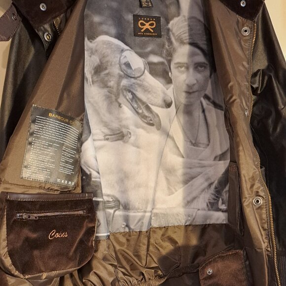 Barbour- Anya Hindmarch trenchcoat - Picture 2 of 5